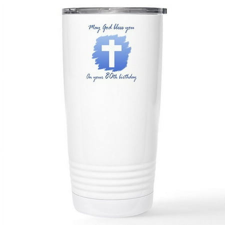 CafePress - Christian 80Th Birthday Stainless Steel Travel Mug - Insulated Stainless Steel Travel Tumbler 20 oz.
CafePress - Christian 80Th Birthday Stainless Steel Travel Mug - Insulated Stainless Steel Travel Tumbler 20 oz.