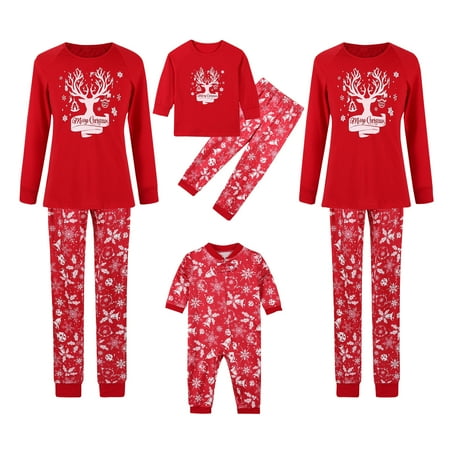 Christmas Red Pajamas for Family Snowflake Xmas Pjs Matching Family Sleepwear Sets Trendy Comfy Soft Nightwear Loungewear
Christmas Red Pajamas for Family Snowflake Xmas Pjs Matching Family Sleepwear Sets Trendy Comfy Soft Nightwear Loungewear