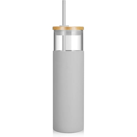 28 Oz Glass Tumbler With Straw And Lid - Glass Cup With Lid And Straw Smoothie Cup Iced Coffee Cup - Bamboo Lid And Protective Silicone Sleeve - Bpa-Free
28 Oz Glass Tumbler With Straw And Lid - Glass Cup With Lid And Straw Smoothie Cup Iced Coffee Cup - Bamboo Lid And Protective Silicone Sleeve - Bpa-Free