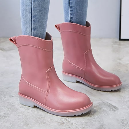 Rain Shoes Lady Shoes Mid Calf Snow Boots Women Non Slip Socks Inside Rain Boots Outdoor Rubber Water Shoes
Rain Shoes Lady Shoes Mid Calf Snow Boots Women Non Slip Socks Inside Rain Boots Outdoor Rubber Water Shoes
