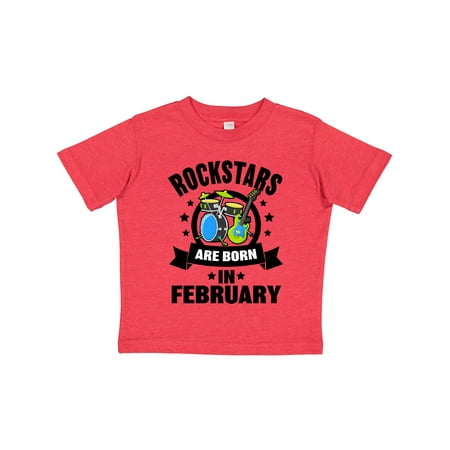 Inktastic Rockstars Are Born in February Birthday Gift Toddler Boy or Toddler Girl T-Shirt
Inktastic Rockstars Are Born in February Birthday Gift Toddler Boy or Toddler Girl T-Shirt
