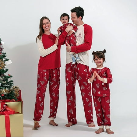 Discount YYDGH Family Christmas Pjs Matching Sets with Baby Christmas Sleepwear Outfits for Adults Kids Family Holiday Xmas Print Sleepwear Set
Discount YYDGH Family Christmas Pjs Matching Sets with Baby Christmas Sleepwear Outfits for Adults Kids Family Holiday Xmas Print Sleepwear Set