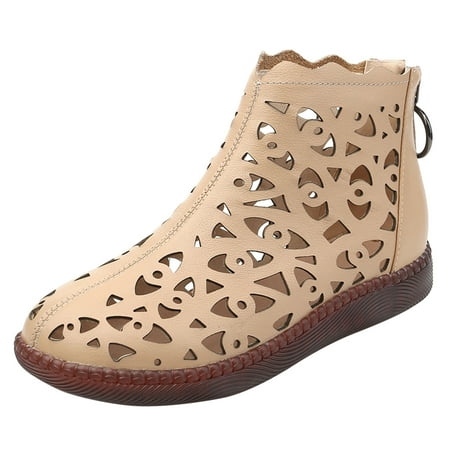 Dyfzdhu Ladies Fashion Solid Color Leather Hollow Lace Casual Shoes Back Zipper Flat Cool Boots
Dyfzdhu Ladies Fashion Solid Color Leather Hollow Lace Casual Shoes Back Zipper Flat Cool Boots