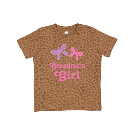 Inktastic Grandma s Girl Grandchild Butterfly Gift Toddler Toddler Girl T-Shirt