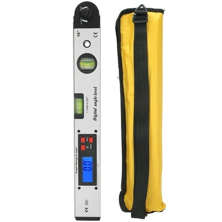 Ymiko Angle Finder Gauge Angle Level 0‑225° LCD Backlight Digital Goniometer With Horizontal Vertical Bubble Silver Digital Goniometer
Ymiko Angle Finder Gauge Angle Level 0‑225° LCD Backlight Digital Goniometer With Horizontal Vertical Bubble Silver Digital Goniometer