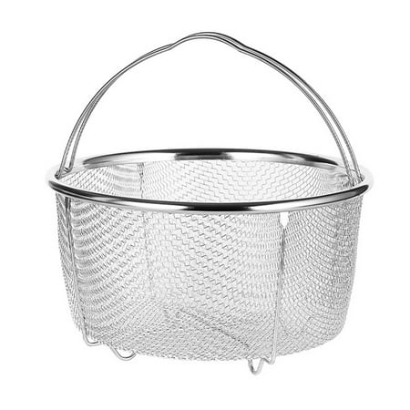 Mesh Steaming Basket Stainless Steel Comfortable Handles Heat Resistant Steaming Basket for Cooking Kitchen
Mesh Steaming Basket Stainless Steel Comfortable Handles Heat Resistant Steaming Basket for Cooking Kitchen