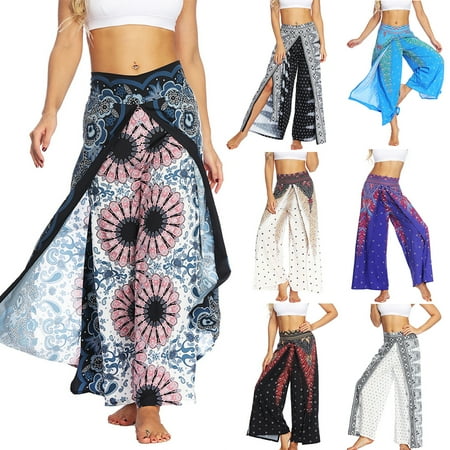 Taluosi Yoga Fitness Women Loose High Waist Long Trousers Side Split Wide Leg Pants
Taluosi Yoga Fitness Women Loose High Waist Long Trousers Side Split Wide Leg Pants