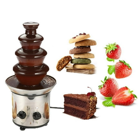 35-Ounce Chocolate Fondue Fountain DIY Waterfall 17.7 In Tall For BBQ Sauce
35-Ounce Chocolate Fondue Fountain DIY Waterfall 17.7 In Tall For BBQ Sauce