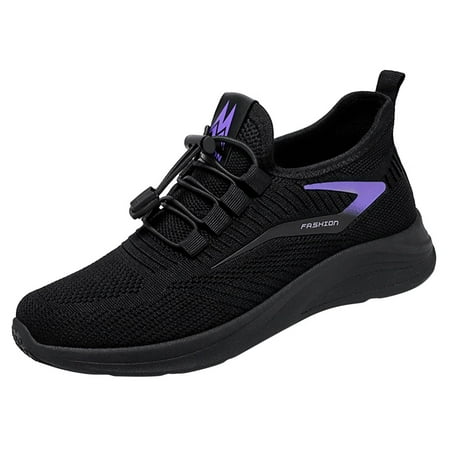 Sneakers for Women Fashion Summer Autumn Women Sneakers Flat Lightweight Mesh Breathable Elastic Womens Sneakers Chemical Fiber Black 37
Sneakers for Women Fashion Summer Autumn Women Sneakers Flat Lightweight Mesh Breathable Elastic Womens Sneakers Chemical Fiber Black 37