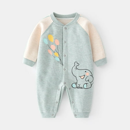 Breampot Baby Plus Velvet Jumpsuit Baby Padded Thermal Underwear Newborn Clothes Autumn And Winter Cotton Ha Clothes Climbing Clothes Green
Breampot Baby Plus Velvet Jumpsuit Baby Padded Thermal Underwear Newborn Clothes Autumn And Winter Cotton Ha Clothes Climbing Clothes Green