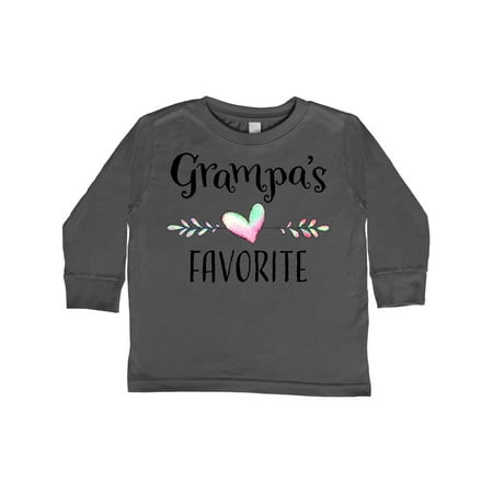 Inktastic Grampas Favorite- Heart Grandchild Gift Toddler Boy or Toddler Girl Long Sleeve T-Shirt
Inktastic Grampas Favorite- Heart Grandchild Gift Toddler Boy or Toddler Girl Long Sleeve T-Shirt