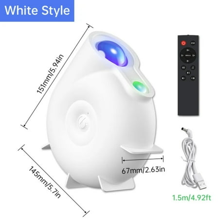 NZISNG Bring the mesmerizing ambiance to your home with this innovative Perfect Star Projector Night Light. With a built-in Bluetooth music speaker and timer this ideal device creates a
NZISNG Bring the mesmerizing ambiance to your home with this innovative Perfect Star Projector Night Light. With a built-in Bluetooth music speaker and timer this ideal device creates a