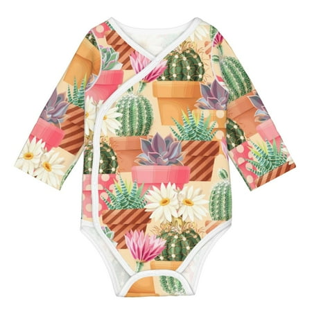 Matuu Succulent And Cactus for Baby Long-Sleeve Bodysuit Soft Cotton Comfortable and Breathable Perfect for Newborns and Infants
Matuu Succulent And Cactus for Baby Long-Sleeve Bodysuit Soft Cotton Comfortable and Breathable Perfect for Newborns and Infants