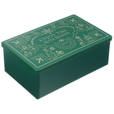 PATKAW Christmas Themed Gift Storage Case Empty Tinplate Box Holiday Chocolate Storage Box
PATKAW Christmas Themed Gift Storage Case Empty Tinplate Box Holiday Chocolate Storage Box