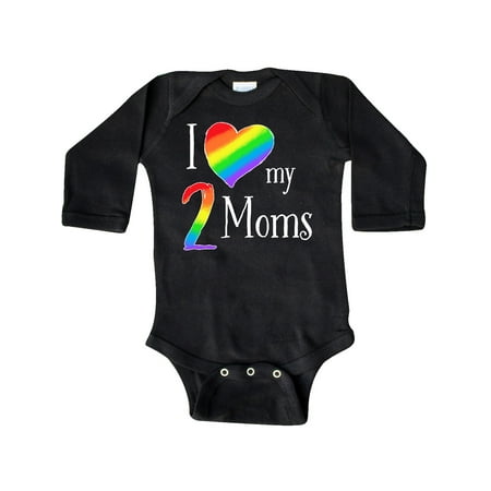 Inktastic I Love my Two Moms- Pride Rainbow Heart Gift Baby Boy or Baby Girl Long Sleeve Bodysuit
Inktastic I Love my Two Moms- Pride Rainbow Heart Gift Baby Boy or Baby Girl Long Sleeve Bodysuit