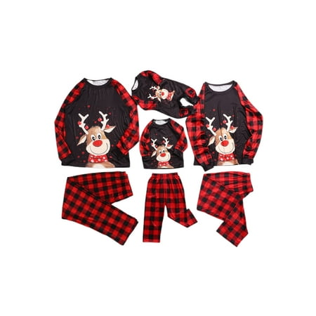 Jkerther Family Christmas Pjs Matching Sets Elk Plaid Jammies for Adults and Kids Holiday Xmas Sleepwear Set
Jkerther Family Christmas Pjs Matching Sets Elk Plaid Jammies for Adults and Kids Holiday Xmas Sleepwear Set