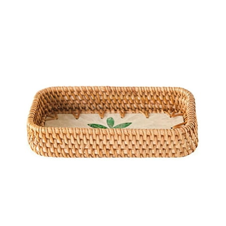 YuanRX Decorasian Vintage Rattan Tray With Decorative Tray And Serving Tray With Handle In Boho Size 20 Cm X 20 Cm 20 Cm X 10 Cm Baking trays & trays Clearance sale
YuanRX Decorasian Vintage Rattan Tray With Decorative Tray And Serving Tray With Handle In Boho Size 20 Cm X 20 Cm 20 Cm X 10 Cm Baking trays & trays Clearance sale