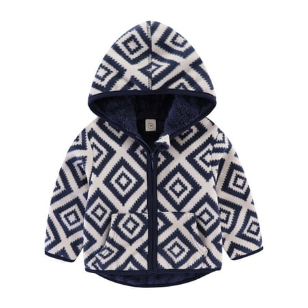 EHTMSAK Toddler Child Boy Girl s Long Sleeve Fleece Jacket Infant Baby Fall Winter Cartoon Print Zip Up Coat Hooded Pockets Outerwear Dark Blue 1Y-6Y 130
EHTMSAK Toddler Child Boy Girl s Long Sleeve Fleece Jacket Infant Baby Fall Winter Cartoon Print Zip Up Coat Hooded Pockets Outerwear Dark Blue 1Y-6Y 130
