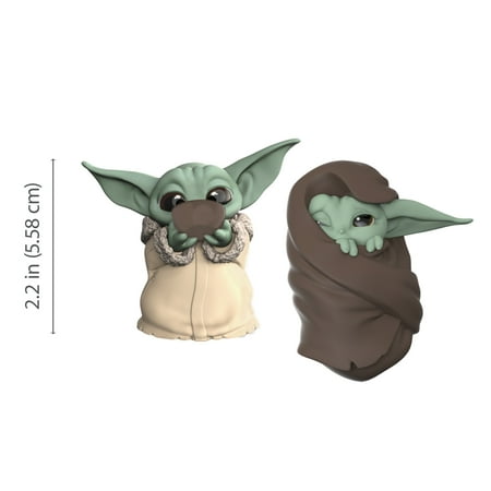 Star Wars The Bounty Collection: Baby Yoda Sipping Soup, Blanket-Wrapped Figure 2-Pack