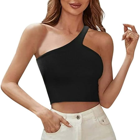 SENDKEEL Women s Fashion Sexy Solid Color Single-Shoulder Bralette Tight Bottoming Lingerie
SENDKEEL Women s Fashion Sexy Solid Color Single-Shoulder Bralette Tight Bottoming Lingerie