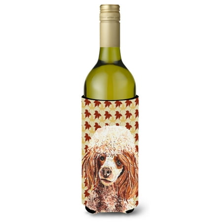 Carolines Treasures SC9675LITERK Red Miniature Poodle Fall Leaves Wine Bottle Hugger Wine Bottle multicolor
Carolines Treasures SC9675LITERK Red Miniature Poodle Fall Leaves Wine Bottle Hugger Wine Bottle multicolor