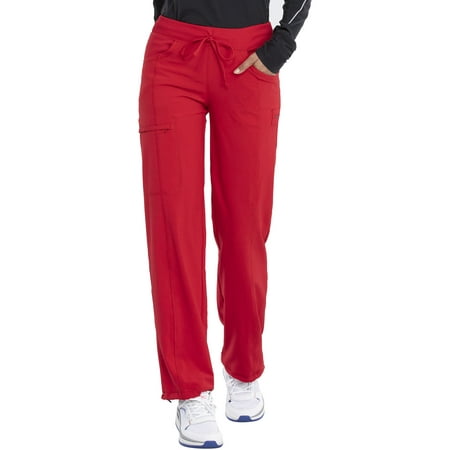 Cherokee Infinity Women s Scrubs Pant Low Rise Straight Leg Drawstring 1123A