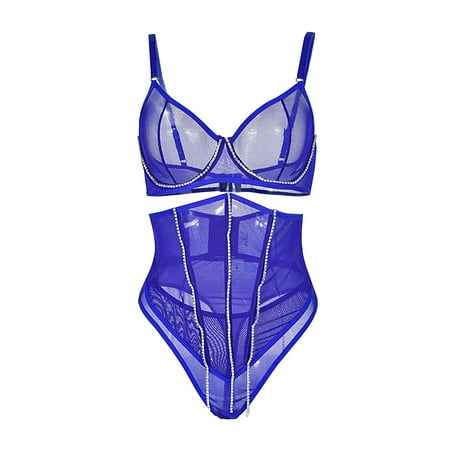 Aayomet Plus Size Lingerie for Women Garter Lingerie For Women Lingerie Sheer Matching 4 Piece Lingerie Set Lingerie Corset Blue S
Aayomet Plus Size Lingerie for Women Garter Lingerie For Women Lingerie Sheer Matching 4 Piece Lingerie Set Lingerie Corset Blue S