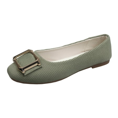 Aompmsdx Women Square Buckle Flat Shoes Slip On Shallow Mouth Simple Single Shoes Casual Shoes Work Shoessandals Woman Summer 2412
Aompmsdx Women Square Buckle Flat Shoes Slip On Shallow Mouth Simple Single Shoes Casual Shoes Work Shoessandals Woman Summer 2412