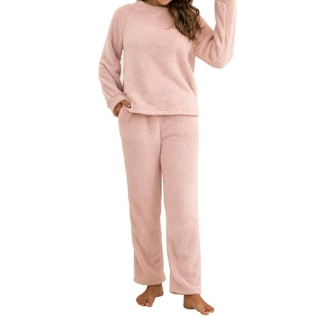 Gupgi Women s Casual Pajamas Sets Plush Fleece Warm Winter Top Trousers Home Clothes Lounge Sleepwear
Gupgi Women s Casual Pajamas Sets Plush Fleece Warm Winter Top Trousers Home Clothes Lounge Sleepwear