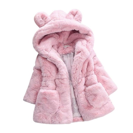 Journey Kid Girl s Faux Fur Plush Hoodie Jacket Luxurious Style Mid-Length Coat(Pink 110cm)
Journey Kid Girl s Faux Fur Plush Hoodie Jacket Luxurious Style Mid-Length Coat(Pink 110cm)