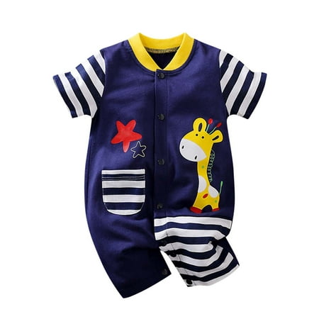 HGWXX7 Kids Clothes Baby Children Girls Print Summer Short Sleeve Romper Jumpsuit Clothes
HGWXX7 Kids Clothes Baby Children Girls Print Summer Short Sleeve Romper Jumpsuit Clothes