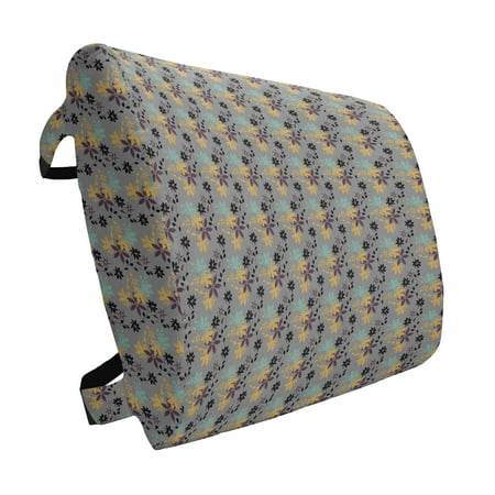 Floral Lumbar Pillow Design Print of Flower Petal and Autumn Leaves on Dark Background Soft Back Cushion for Office Chairs with Adjustable Straps 14 x 13 Multicolor by Ambesonne
Floral Lumbar Pillow Design Print of Flower Petal and Autumn Leaves on Dark Background Soft Back Cushion for Office Chairs with Adjustable Straps 14 x 13 Multicolor by Ambesonne