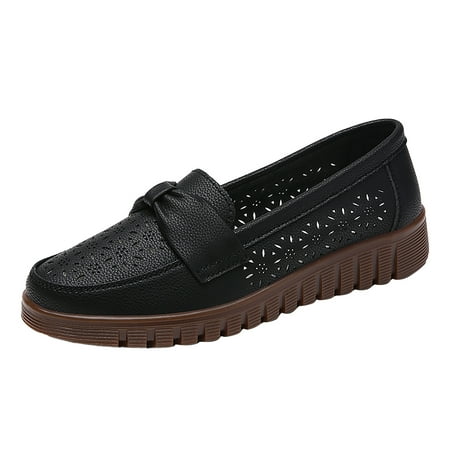 Fauean Leisure Women s Four Seasons Soft Sole Bow Tie Non Slip Wedges Round Toe Breathable Slip On Lazy Shoes Black Size 38
Fauean Leisure Women s Four Seasons Soft Sole Bow Tie Non Slip Wedges Round Toe Breathable Slip On Lazy Shoes Black Size 38