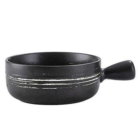 TOYMYTOY 1 Pc Ceramic Baking Bowl Baked Rice Bowl Practical Kitchen Milk Pot with Handle
TOYMYTOY 1 Pc Ceramic Baking Bowl Baked Rice Bowl Practical Kitchen Milk Pot with Handle