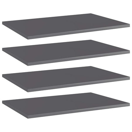 Ferry Bookshelf Boards 4 pcs High Gloss Gray 23.6 x15.7 x0.6 Engineered WoodShelving
Ferry Bookshelf Boards 4 pcs High Gloss Gray 23.6 x15.7 x0.6 Engineered WoodShelving