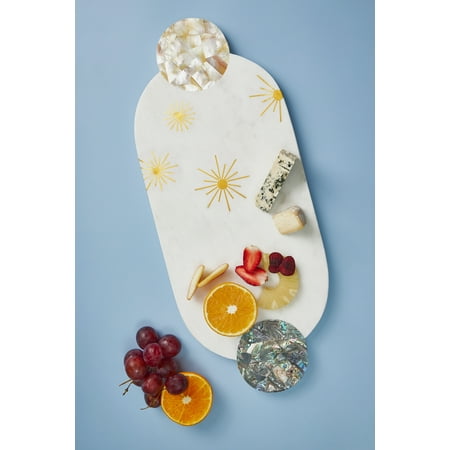 GAURI KOHLI Montenegro Marble Cheese Board - Large