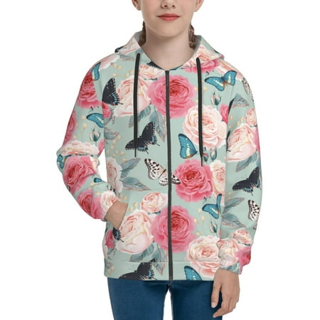 Hoodies for Teen Girls Boys Roses and Butterflies Long Sleeve Youth Kids Essentials Zip Up Hoodie Lghtweight Fashion Hoodies & Sweatshirts Jacket Fall Winter Outfits Tops
Hoodies for Teen Girls Boys Roses and Butterflies Long Sleeve Youth Kids Essentials Zip Up Hoodie Lghtweight Fashion Hoodies & Sweatshirts Jacket Fall Winter Outfits Tops