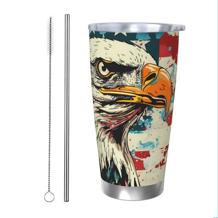Matuu Retro American Eagle for 20oz Durable Thermal Cups Keep Drinks Cold and Hot Insulated Car Mug with Lid-Straw Two-piece Set
Matuu Retro American Eagle for 20oz Durable Thermal Cups Keep Drinks Cold and Hot Insulated Car Mug with Lid-Straw Two-piece Set