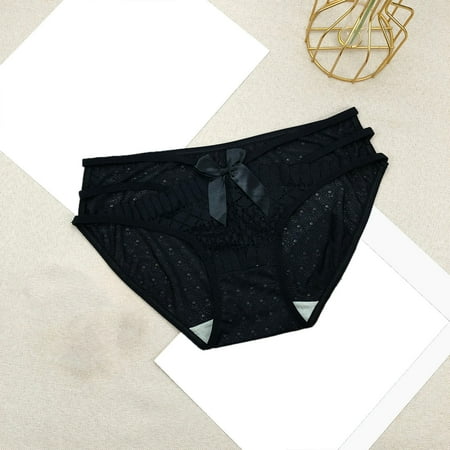 Cute Panties Sexy Lace Underwear For Women Sexy No Show Bikini Panties Ladies Hipster Stretch Underpants Silky Tactile Black One Size 3pcs
Cute Panties Sexy Lace Underwear For Women Sexy No Show Bikini Panties Ladies Hipster Stretch Underpants Silky Tactile Black One Size 3pcs