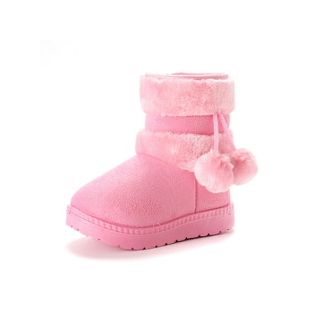 Rockomi Girls Snow Boots Plush Lined Warm Shoes Mid Calf Winter Boot Toddler Girl Non-Slip Casual Pom Pom Faux Fur Pink 8C
Rockomi Girls Snow Boots Plush Lined Warm Shoes Mid Calf Winter Boot Toddler Girl Non-Slip Casual Pom Pom Faux Fur Pink 8C
