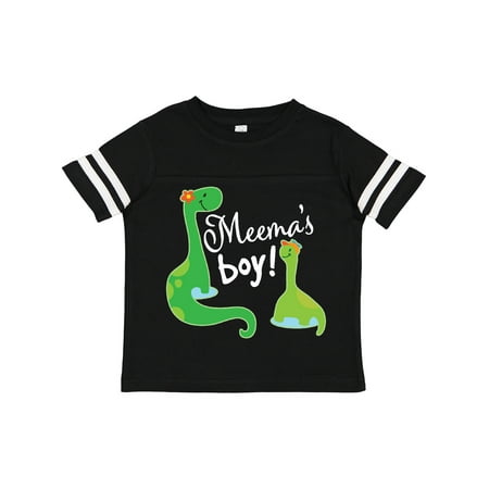 Inktastic Meema Boy Grandson Dinosaur Gift Toddler Boy Girl T-Shirt