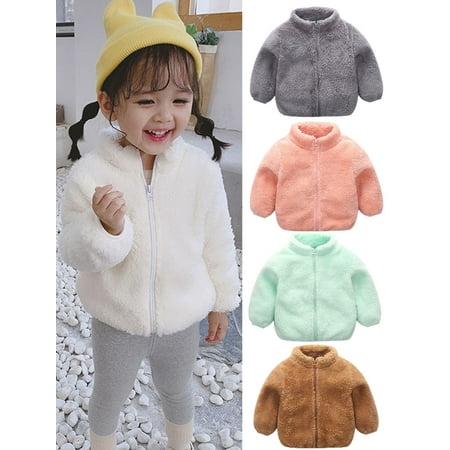 Autumn Winter New Kids Coat Boys Girls Long Sleeve Zipper Cotton Jacket Children Plush Outerwear Baby Warm Clothes 1-6T
Autumn Winter New Kids Coat Boys Girls Long Sleeve Zipper Cotton Jacket Children Plush Outerwear Baby Warm Clothes 1-6T