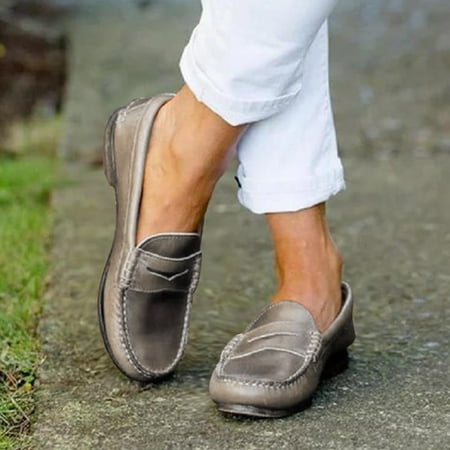 LnjYIGJ Flats Shoes Women s Solid Color Sleeve Flat Bottom Low Top Casual Comfortable Leather Shoes
LnjYIGJ Flats Shoes Women s Solid Color Sleeve Flat Bottom Low Top Casual Comfortable Leather Shoes