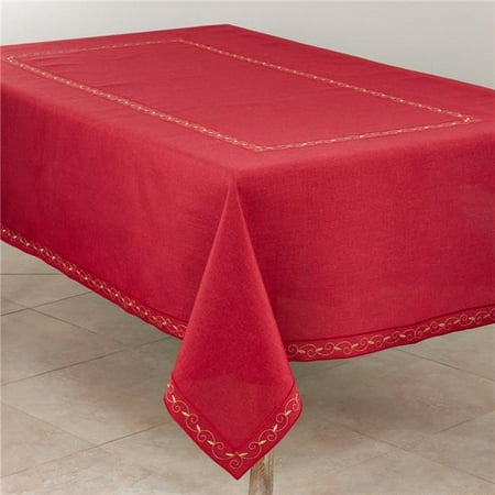 Saro Lifestyle 2212.BU67160B 67 x 160 in. Embroidered Holiday Tablecloth Burgundy
Saro Lifestyle 2212.BU67160B 67 x 160 in. Embroidered Holiday Tablecloth Burgundy