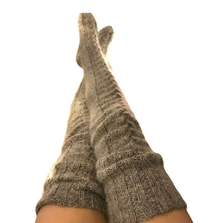 Listenwind Women Winter Warm Knit Cable Long Socks Stockings Casual Wool Thigh High Over Knee High Socks Girls Female Leg Warmers
Listenwind Women Winter Warm Knit Cable Long Socks Stockings Casual Wool Thigh High Over Knee High Socks Girls Female Leg Warmers