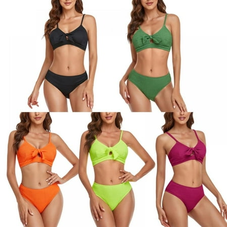 Women s Casual Beach Floral Print Knot Adjustable with Chest Pad without Steel Bra Withe High Waist Underpants Bikini Split Sets(5-Packs)
Women s Casual Beach Floral Print Knot Adjustable with Chest Pad without Steel Bra Withe High Waist Underpants Bikini Split Sets(5-Packs)