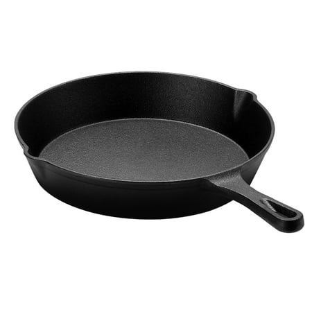 Outdoor Kitchen -Seasoned Iron - Frying - Safe for Indoor & Outdoor Use - 25cm