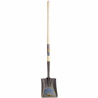 Kodiak Wood Shovels, 11 5/8 X 9 3/4 Squ Pt Blade, 47in White Ash Straight Handle, Sold As 1 Each