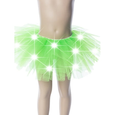 Frobukio Kids Baby Girls LED Mini Tutu Skirt Light Up Solid Color Mesh Elastic Waist Multilayer Party Dance Skirt Green One Size
Frobukio Kids Baby Girls LED Mini Tutu Skirt Light Up Solid Color Mesh Elastic Waist Multilayer Party Dance Skirt Green One Size