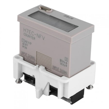 CHICIRIS H7EC-NFV AC 110-220V Digital Electrical Counter Totalizer with 8-Digit LCD Display Digital Electronic Counter Digital Counter
CHICIRIS H7EC-NFV AC 110-220V Digital Electrical Counter Totalizer with 8-Digit LCD Display Digital Electronic Counter Digital Counter